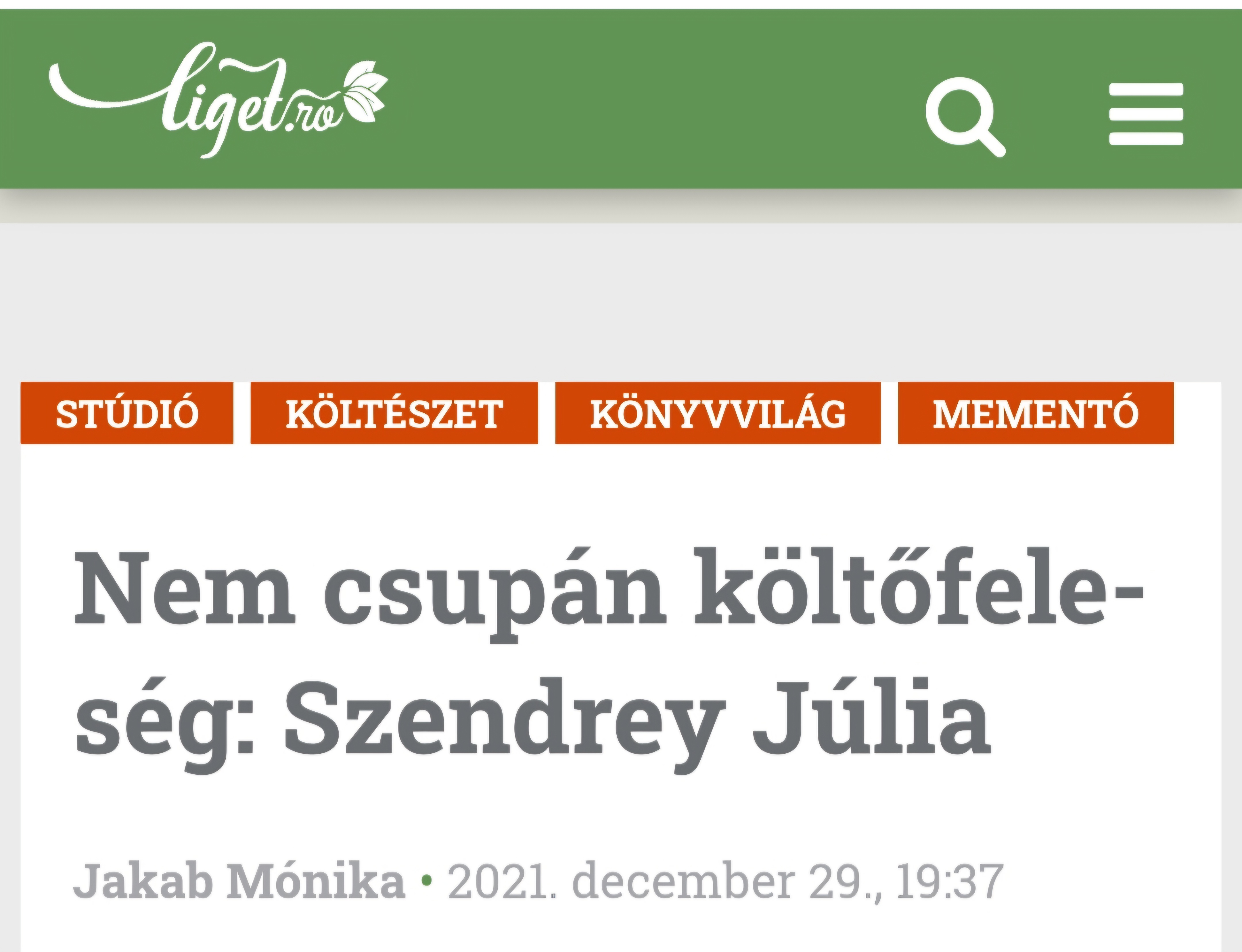 Nem csupán költőfeleség: Szendrey Júlia