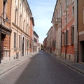 Macskaköves utca Ravennában