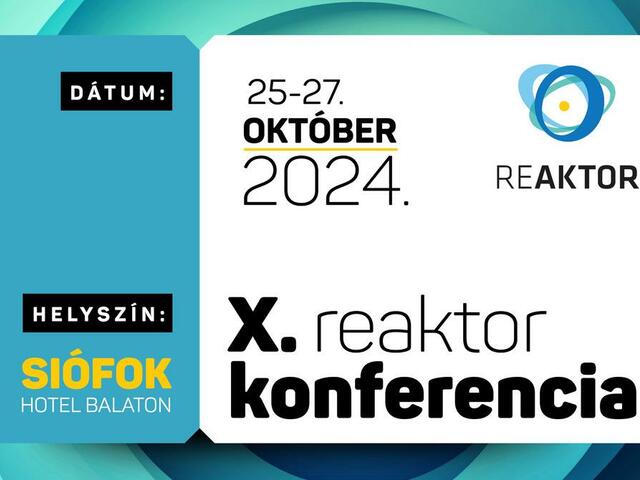 X. Reaktor Konferencia