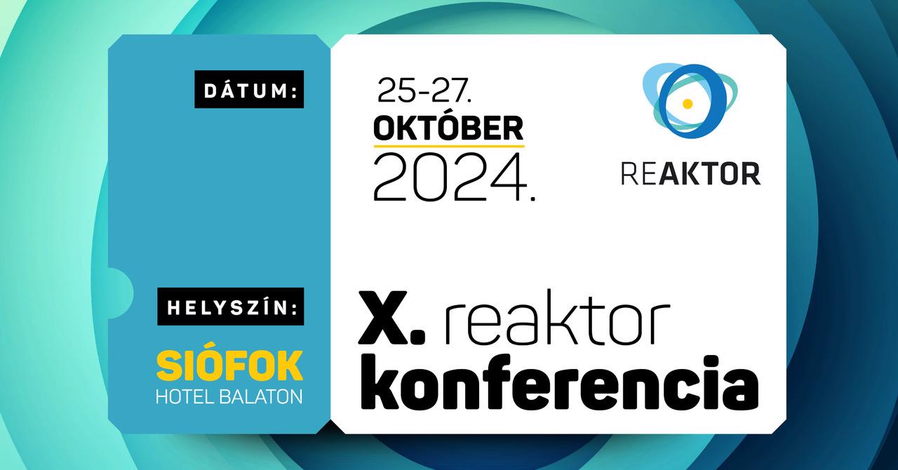 X. Reaktor Konferencia