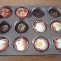 Muffin sütőben sült tojás és egyebek