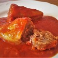 Töltött paprika zellerrel sűrítve