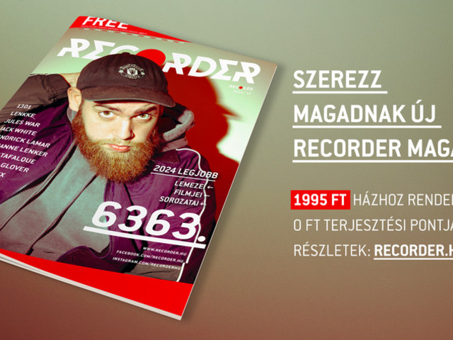 Megjelent a Recorder magazin 120. száma