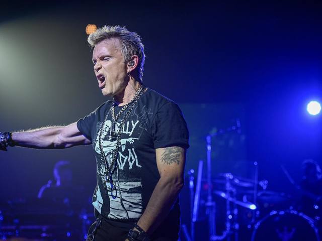 Szeptemberben Billy Idol a Budapest Parkban!