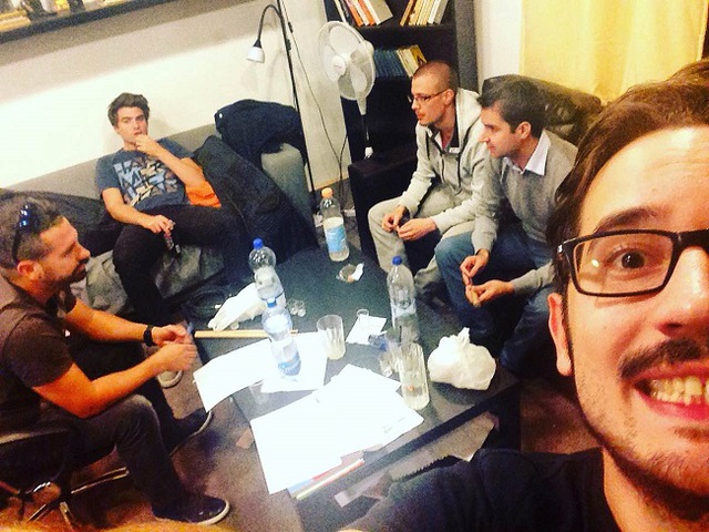 Selfie a Nagyszínpad előtt: Lóci Játszik.