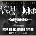 Októberben Arch Enemy, Behemoth és Carcass a Barba Negra új klubjában!