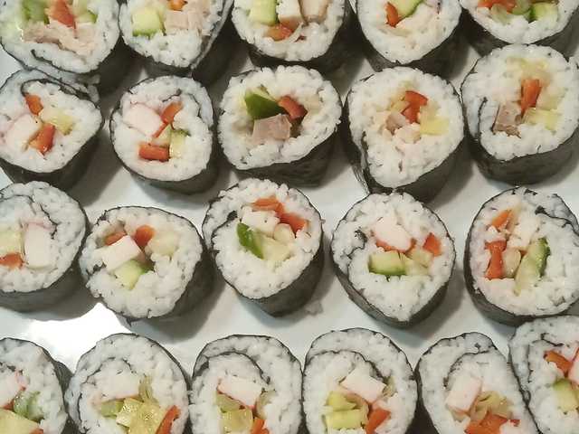 Sushi házilag