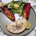 Görög töltött paprika kardhal steakkel