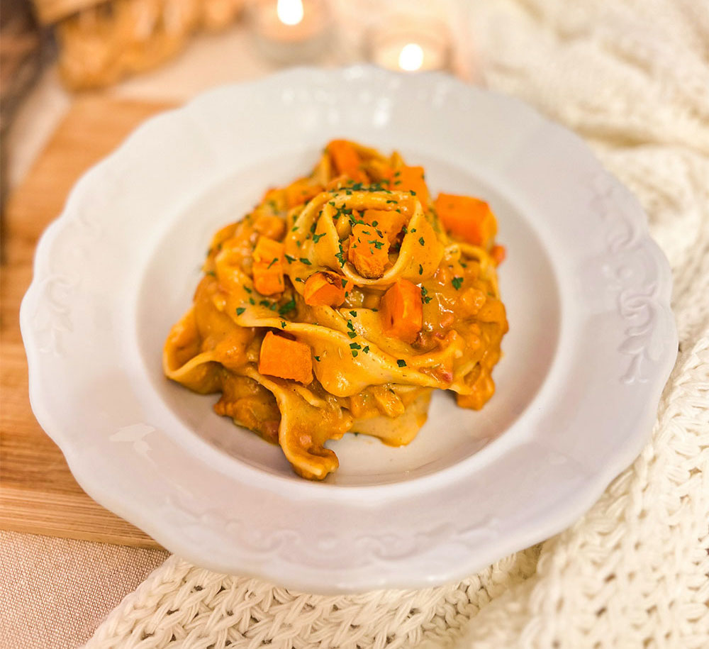 Az ősz kedvence: pasta con la zucca, a sütőtökkrémes tészta