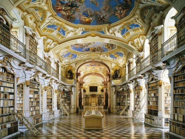 A  világ legnagyobb kolostorkönyvtára Admontban