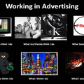 A reklámiparban dolgozni