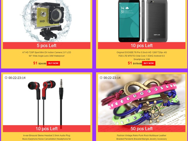 $1 Snap Up villámakciók - kell egy telefon 300 forintért?