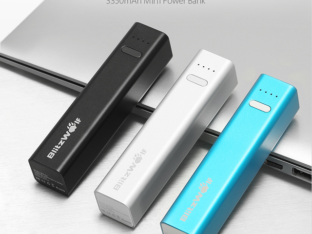 Blitzwolf BW-P2 3350 mAh hordozható akksi teszt - Fémházas elegancia