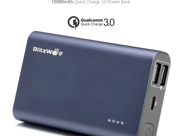 Blitzwolf BW-P3 hordozható akkumulátor teszt - Gyorstöltő power bank
