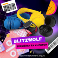 BlitzWolf termék és kupon válogatás: Projektor, bluetooth hangszórók..