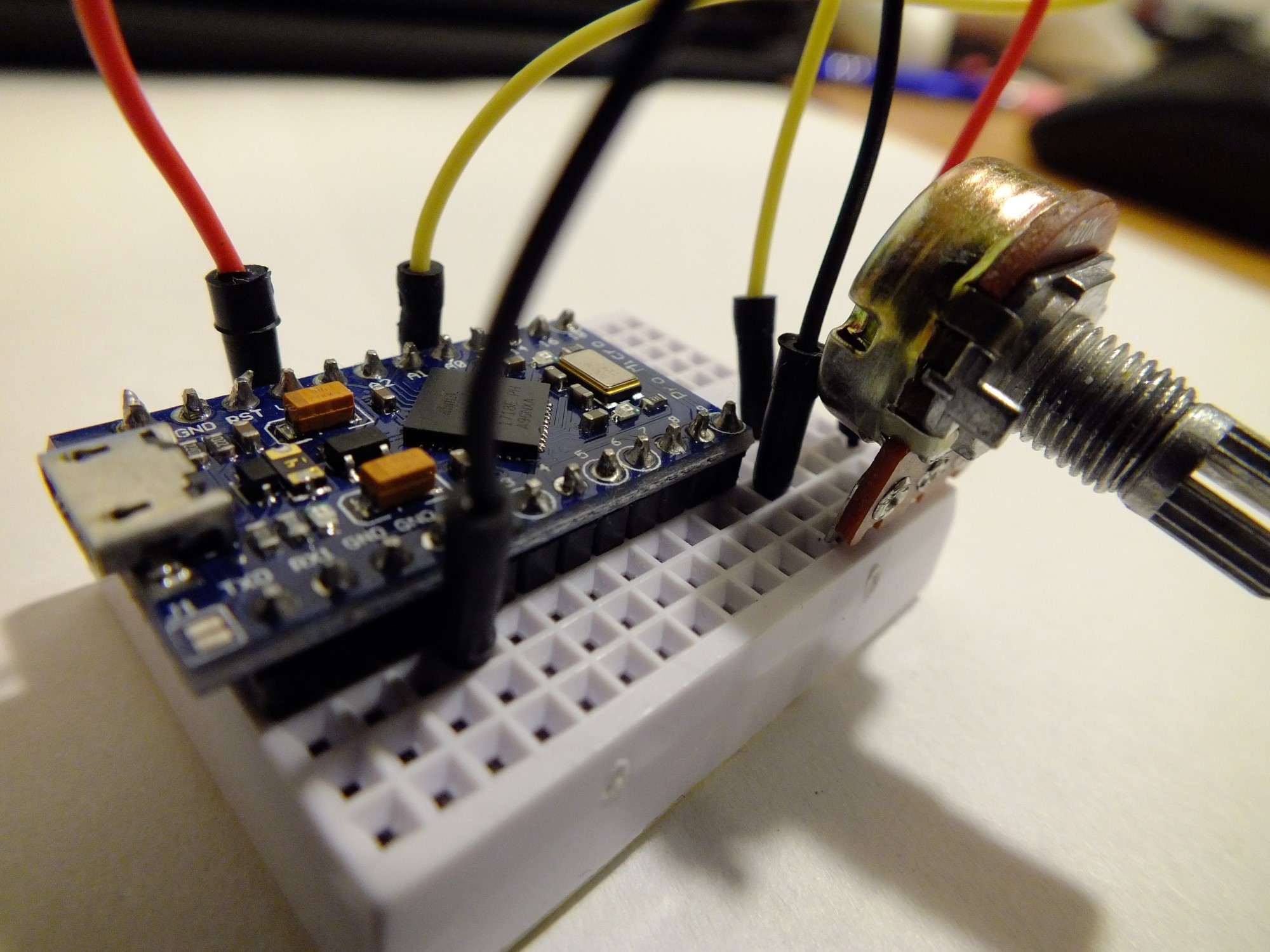 arduino micro joystick