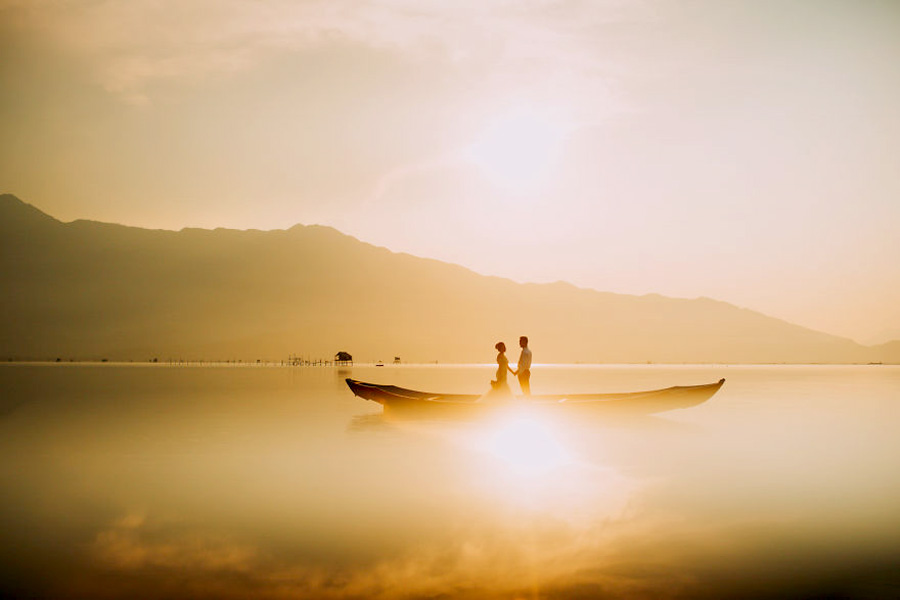 Lang Co öböl, Vietnam.