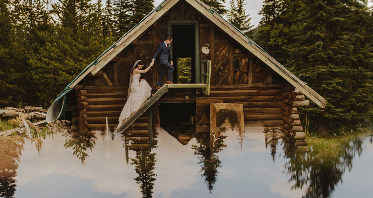 Zseniális trükk az esküvői fotóhoz: még romantikusabb lesz tőle a kép