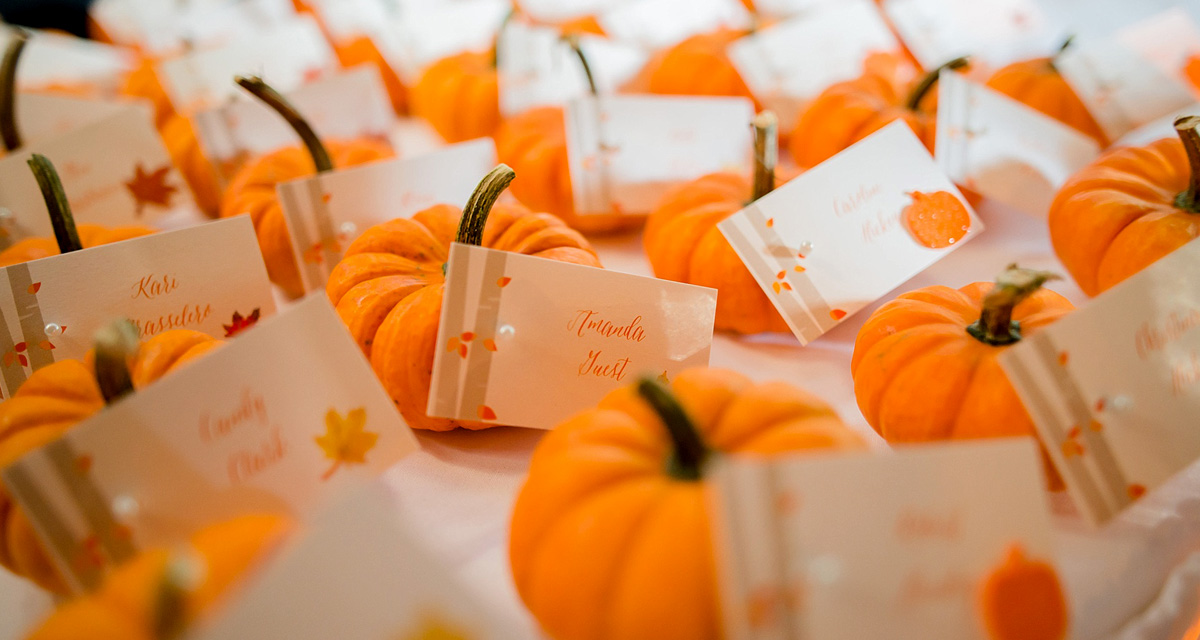 A legszebb esküvői dekorációk tökkel: őszi hangulat a javából