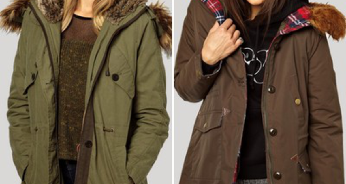 Military stílus nőies elemekkel: így hordd a parka kabátot!