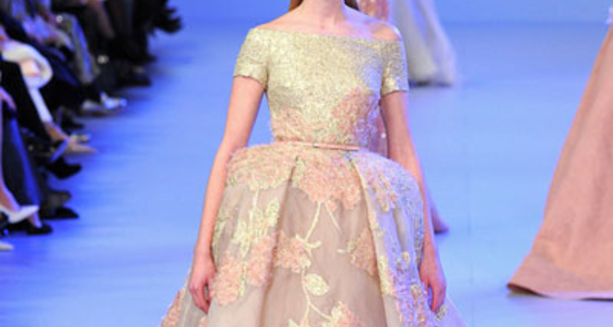 A szezon legszebb ruhája: színátmenetes csoda a kifutóról  - Elie Saab Couture