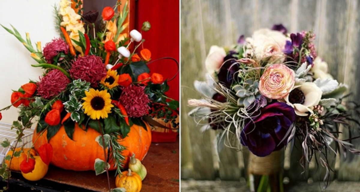 Képeken 10 káprázatos őszi virágdekoráció - Ezektől szebb lesz az esküvői helyszín