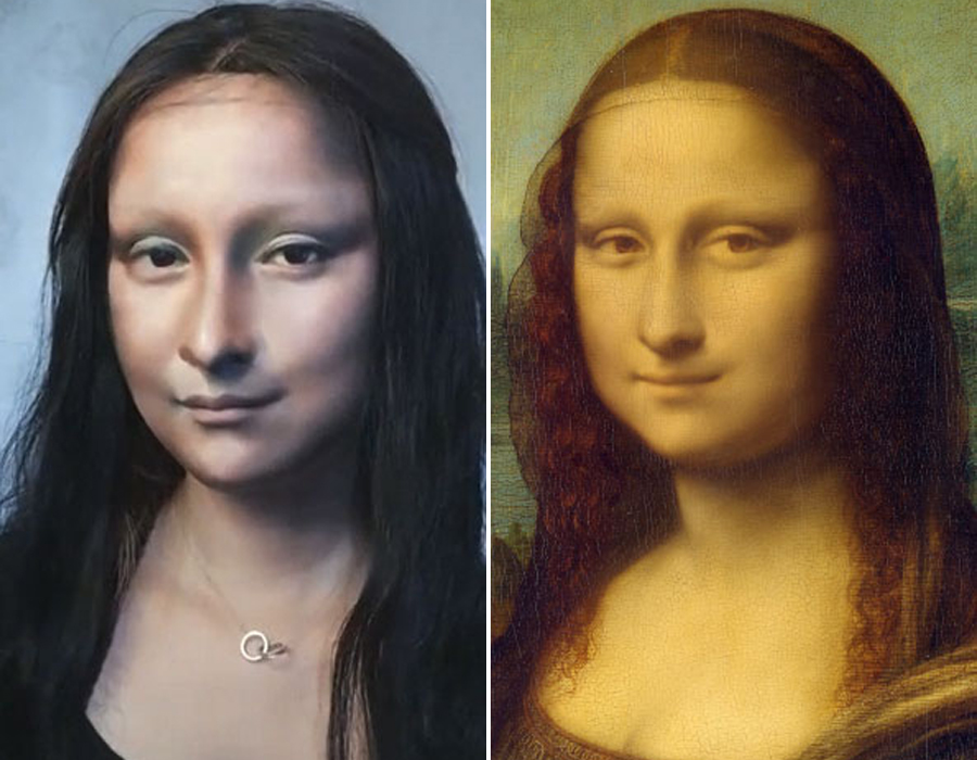 A napokban <a href=‘https://www.youtube.com/watch?v=cuVLA6HC4pM‘ target=‘_blank‘>elterjedt a videó</a>, melyen leutánozza Mona Lisát, és ennek köszönhetően a többi munkájára is felfigyelt az internet.