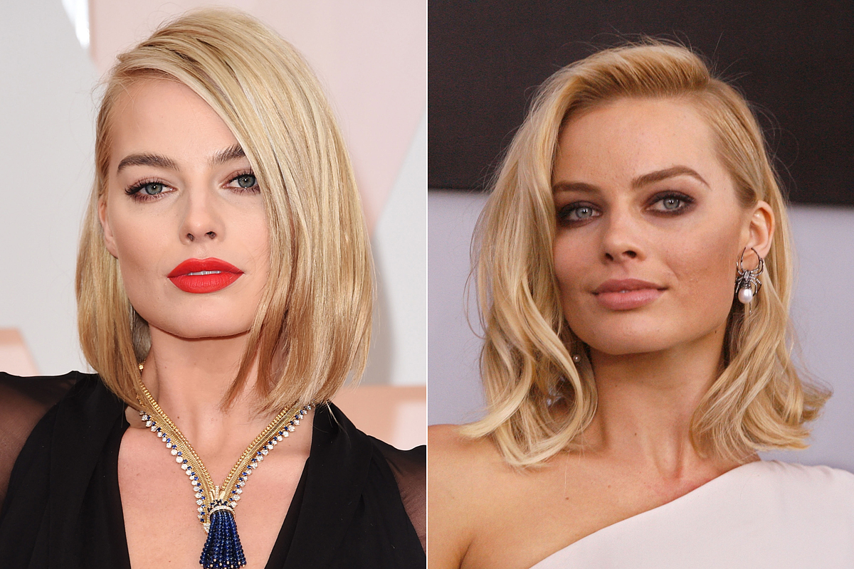 Margot Robbie általában hosszú hajjal látható filmjeiben, pedig ez a vállig érő fazon nagyon betalált nála. Az oldalválaszték keskenyíti az arcot, és finomítja az állkapocs markáns vonalát.