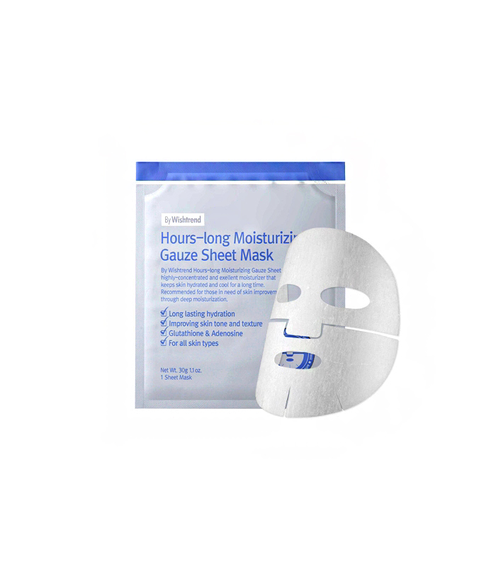 Koreai hidratáló fátyolmaszkot is rendelhetsz 43 dollárért, <a href=‘http://www.wishtrend.com/skin-care/1760-hours-long-moisturizing-gauze-sheet-mask-by-wishtrend.html‘ target=‘_blank‘>innen</a>.