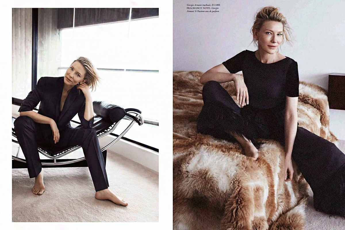 Cate Blanchett a tőle megszokott stílust hozta, melynek két kulcsszava a természetesség és az elegancia.