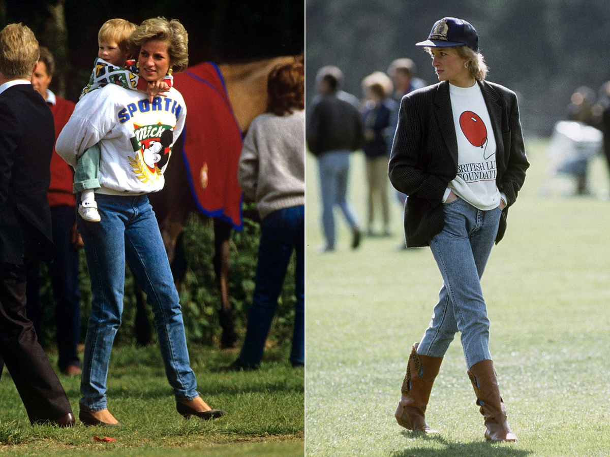 A retró farmerfazonok uralják idén a trendeket, melyek egykor Lady Diana ruhatárában is megtalálhatóak voltak. 