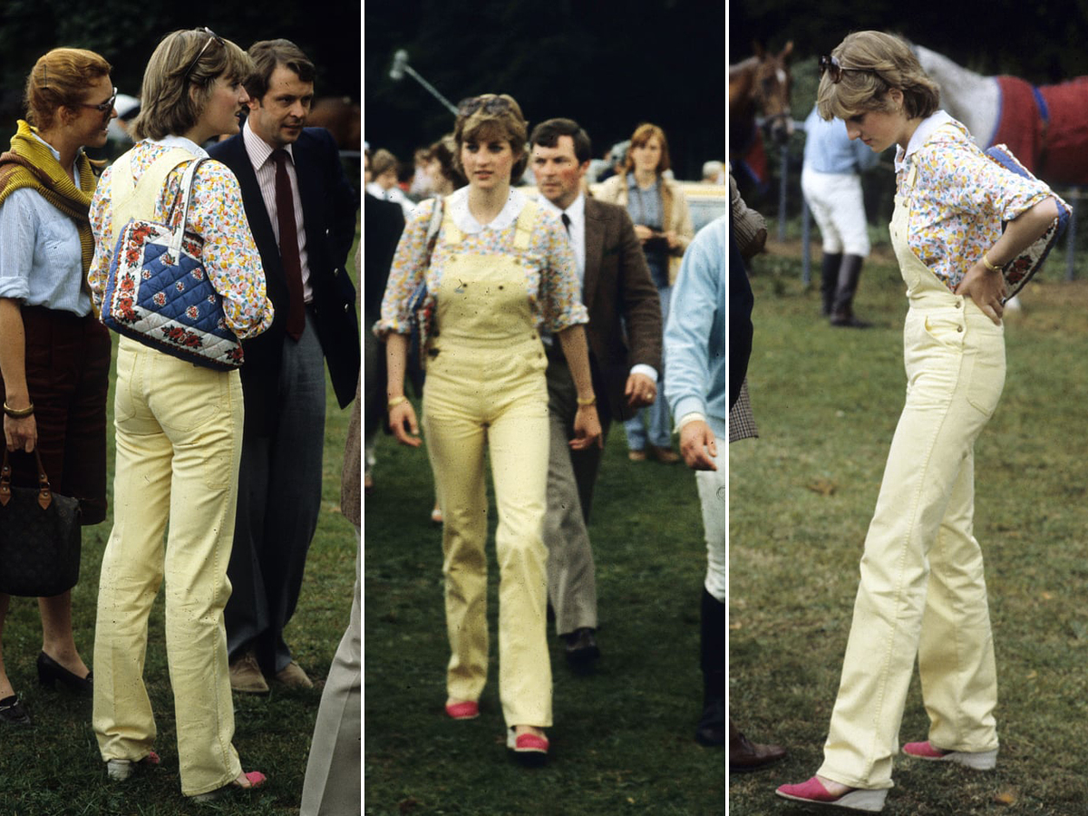 Az idei ősz egyik divatszíne a sárga: Diana öltözékeiből ahhoz is ihletet meríthetünk, hogyan viseljük nőiesen, de lazán.