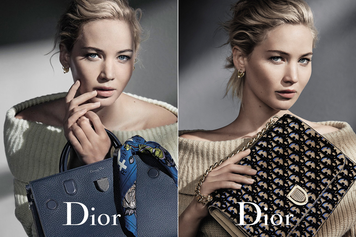 A Dior korábbi kampányfotóin is bárkinek szemet szúrhat, hogy Jennifer Lawrence arca keskenyebb, mint a valóságban.