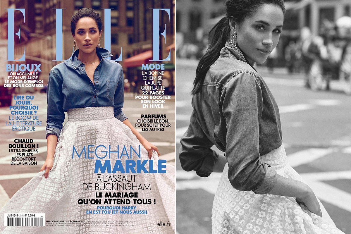 Az Elle magazin túllőtt a célon, amikor Meghan Markle megkérdezése nélkül megszabadította őt a szeplőitől.