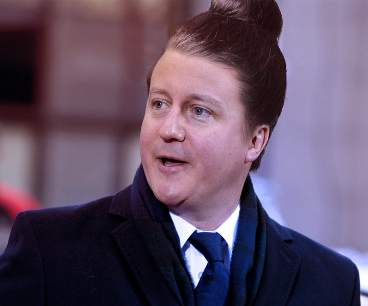 David Cameron frizurája nem lett olyan jó, egy másik fazon jobban állna neki.