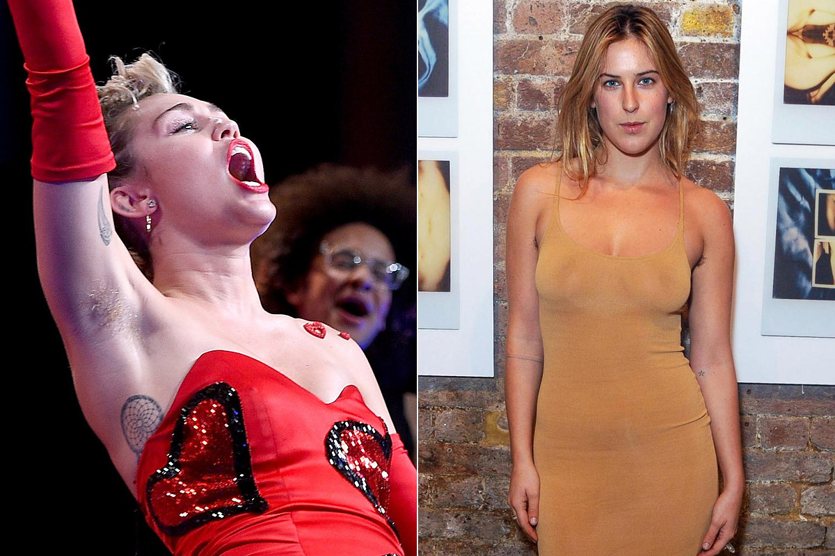 Miley Cyrus azt vallja, hogy a nőknek nem szabad megfelelniük a mereven megszabott szépségelvárásoknak. Az énekesnő szinte már divatot robbantott ki a hónaljbozontjával, az Instagramon például sokan őt utánozva, festett szőrrel a karjuk alatt posztoltak magukról fotót. Lelkes aktivistaként Bruce Willis és Demi Moore lánya is művészi szintre emelte a szőr látványát, ugyanis borotválatlan hónaljakat jelentetett meg egy művészeti kiállításon.