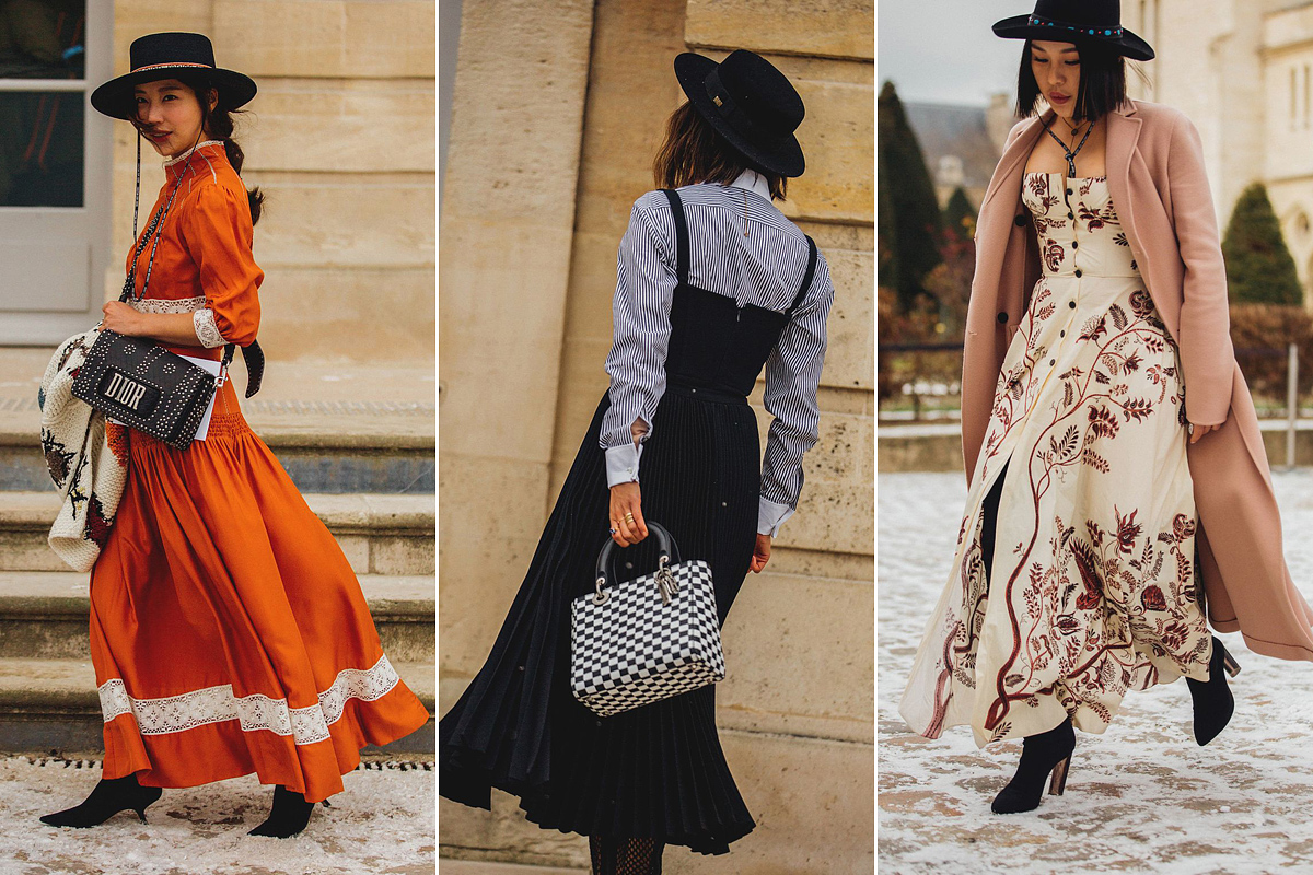 A Dior indította útjára a modern indián stílust, melyet mexikói hatások inspiráltak. Ez a trend otthagyja lenyomatát a tavaszi ruhákon és kalapokon.