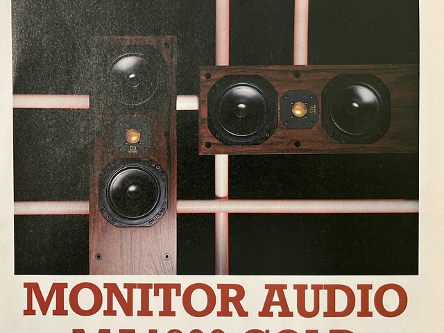 Monitor Audio MA1800 Gold (1989) - Hallgatni arany