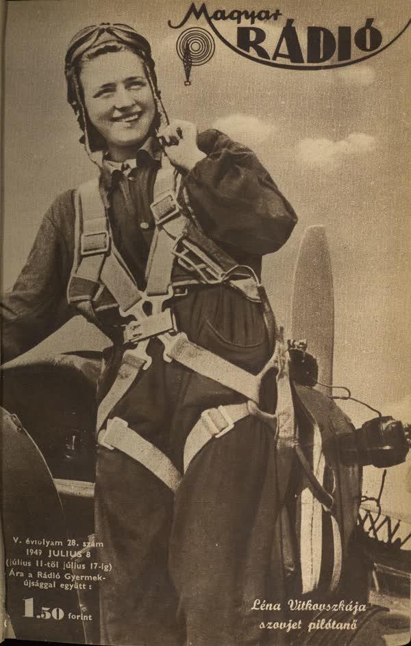 1949. július 8. Szovjet pilótanő