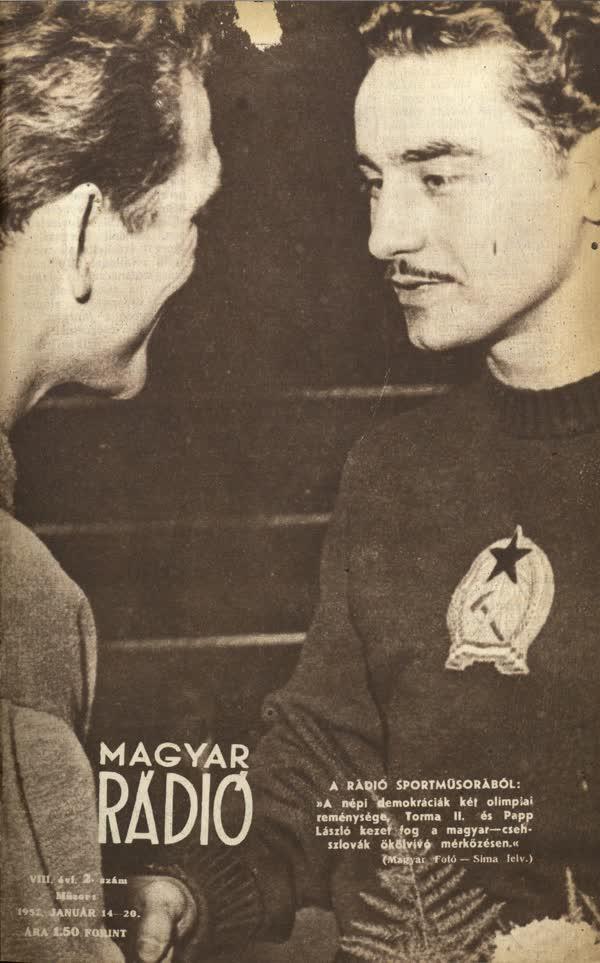 1952. január 14. Papp László a legprofibb amatőr. Háromszoros olimpia bajnokunk.