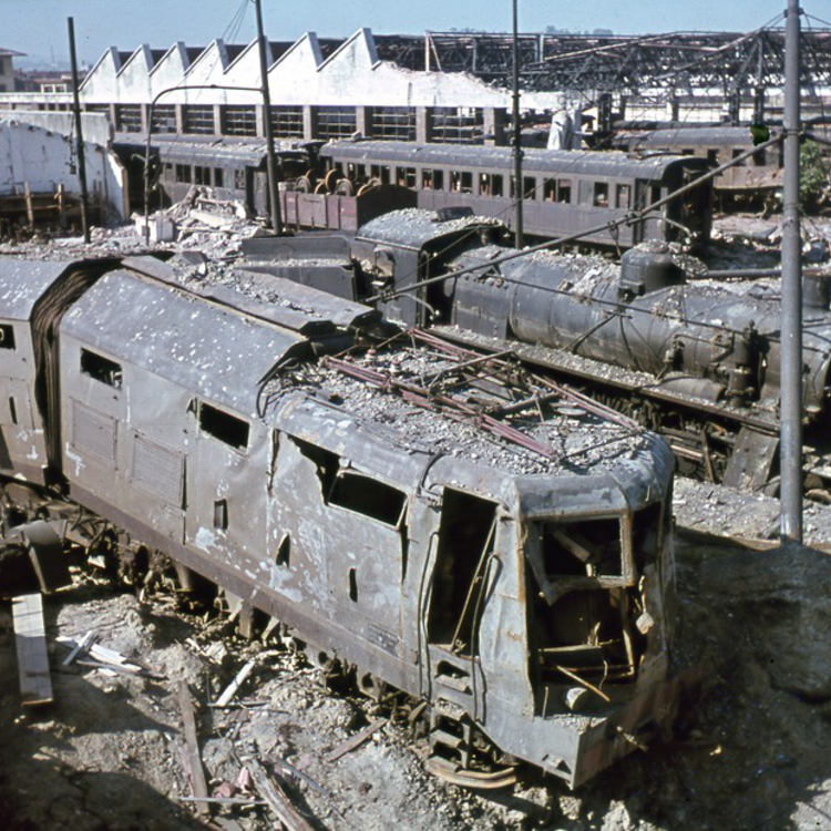 Az olasz vasút 1944-es pusztulása