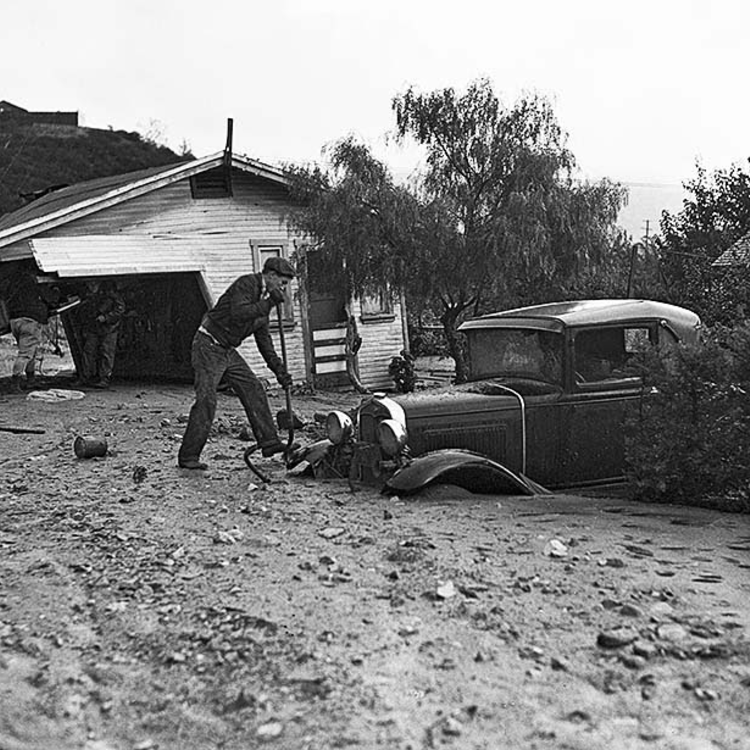 Los Angeles megyei árvíz és sárlavina - 1934
