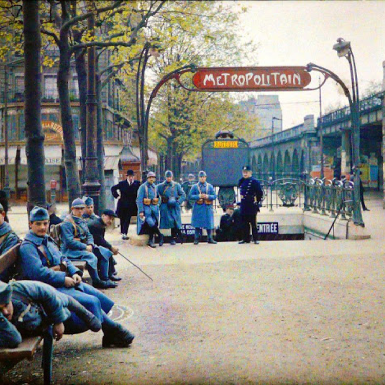 Párizs színesben - 1914