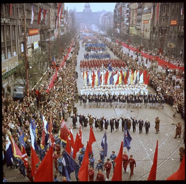 May Day Parade in Prague, Czech Republic in 1956 (2).jpg