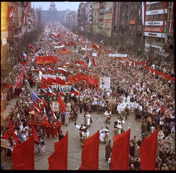 May Day Parade in Prague, Czech Republic in 1956 (4).jpg