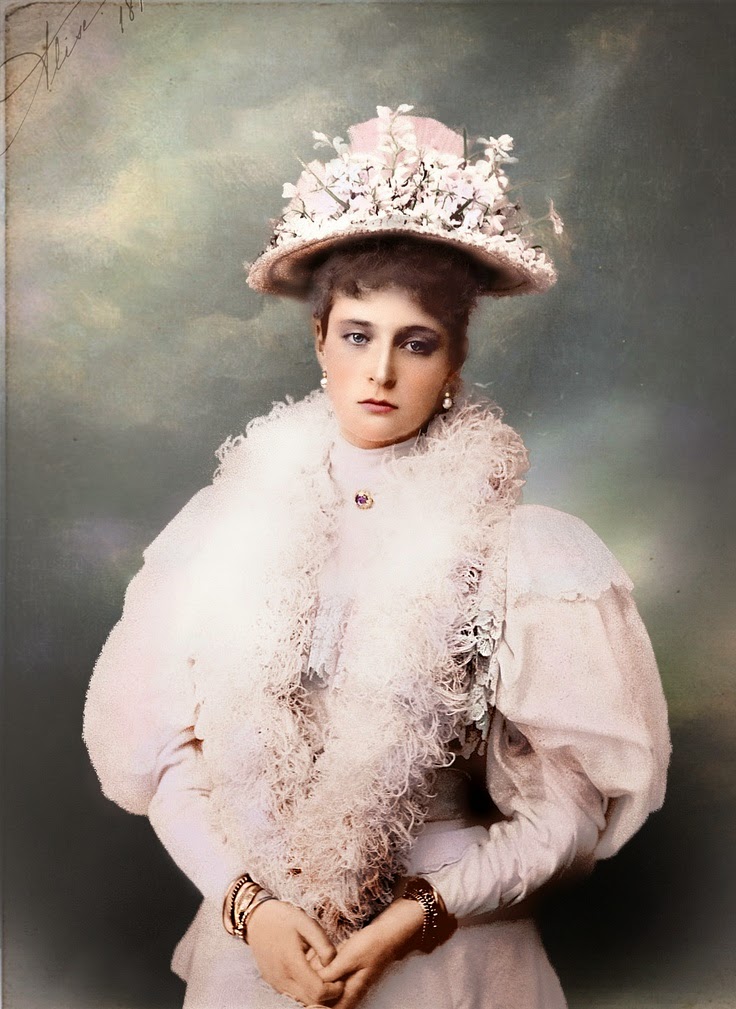 1900 körül. Alekszandra Fjodorovna orosz cárné..jpg