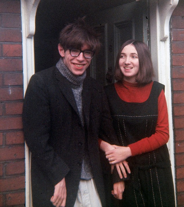 1960. Stephen Hawking és első felesége Jane..jpg