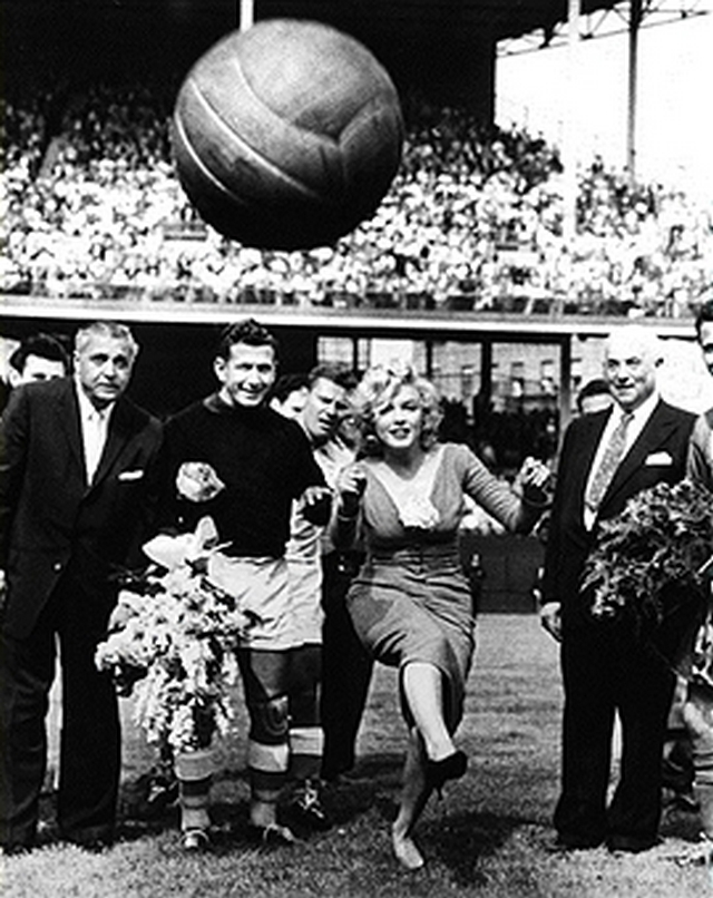 1957_ceremonial_kick-off_by_marilyn_monroe_at_ebbets_field_in_brooklyn_before_a_soccer_game_between_israel_and_us_boston_globe_reported_that_she_scored_a_direct_hit_smack_on_the_head_of_united_press_photographer_joel_la.jpg