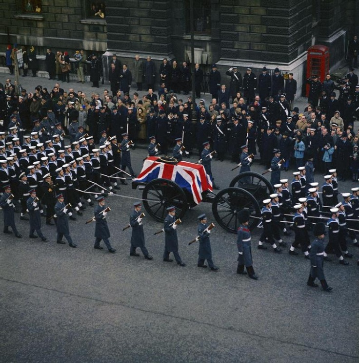 1965. London, Egyesült Királyság. Winston Churchill temetése..jpg