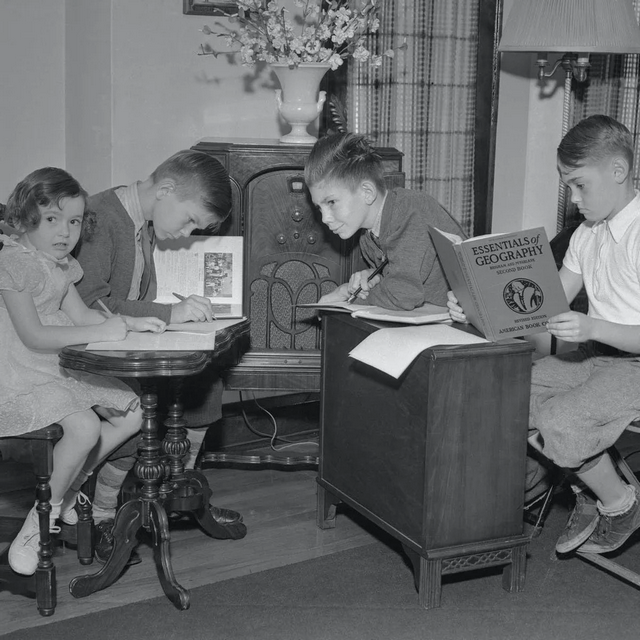 1941_kids_remote_learning_during_a_polio_outbreak_in_the_1940s_teachers_read_lessons_over_the_radio.png